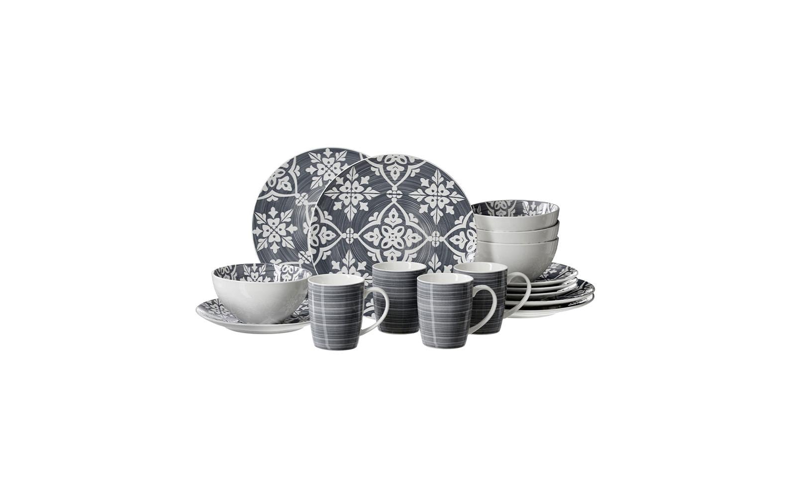 Ritzenhoff & Breker Frühstücks- & Dessertteller Salina 16-teilig, Rauchblau Ritzenhoff & Breker Frühstücks- & Dessertteller Salina 16-teilig, Rauchblau