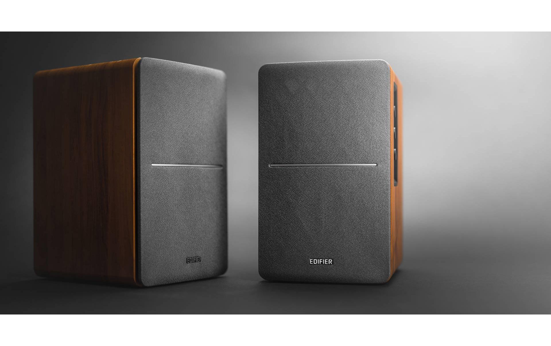 Edifier Regallautsprecher Paar R1280DB Braun