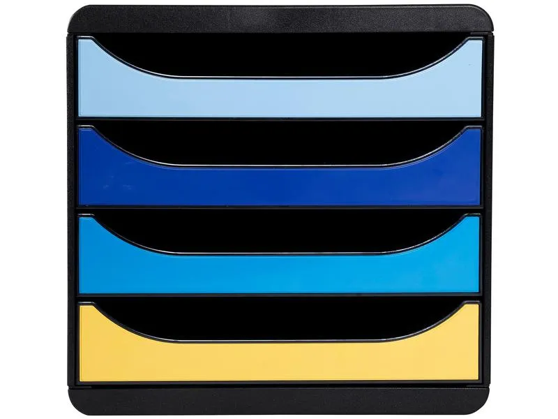 Exacompta Schubladenbox Bee Blue Big Box Plus Exacompta Schubladenbox Bee Blue Big Box Plus