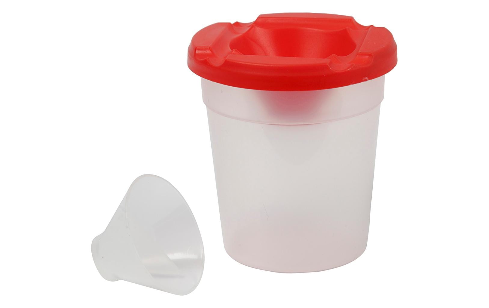 Creativ Company Wasserbecher Rot/Semitransparent