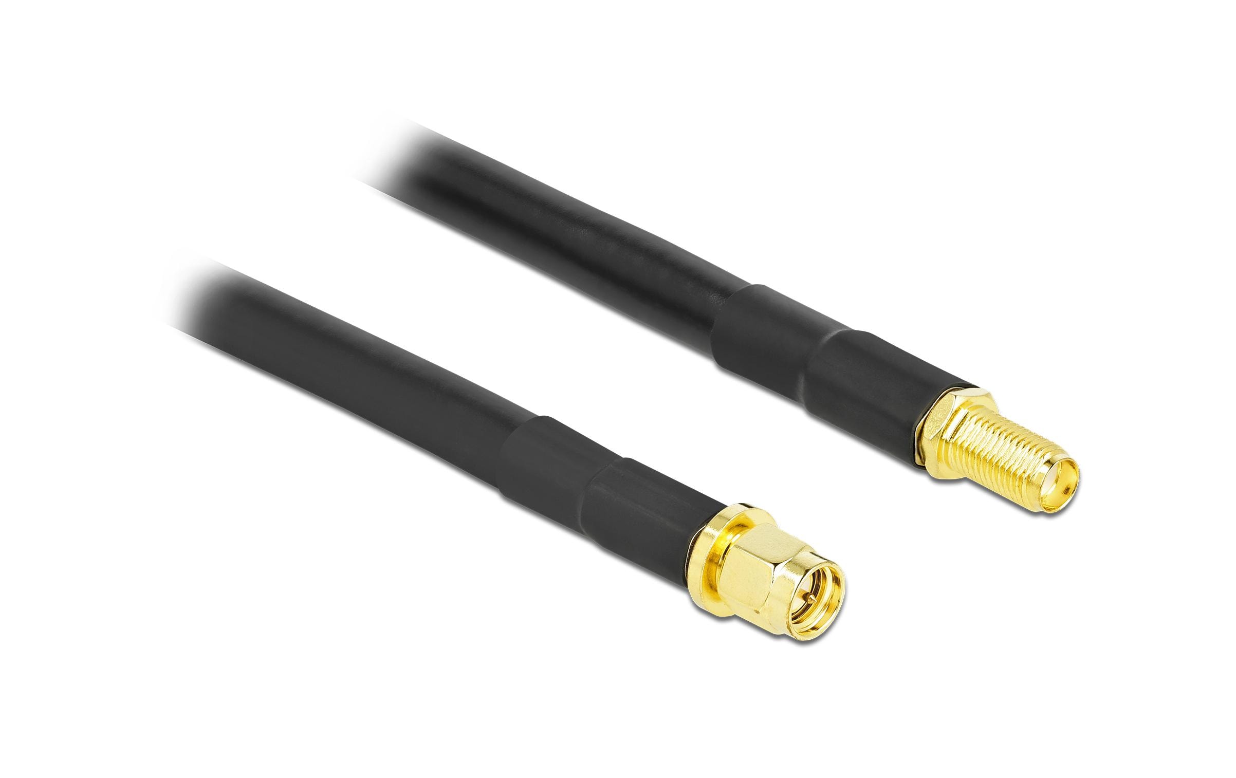 Delock Antennenkabel LTE/5G, LMR/CFD300 SMA zu SMA, 5 m Delock Antennenkabel LTE/5G, LMR/CFD300 SMA zu SMA, 5 m