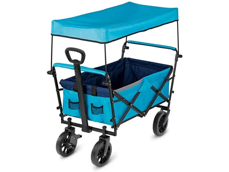 EASYmaxx Bollerwagen Blau EASYmaxx Bollerwagen Blau
