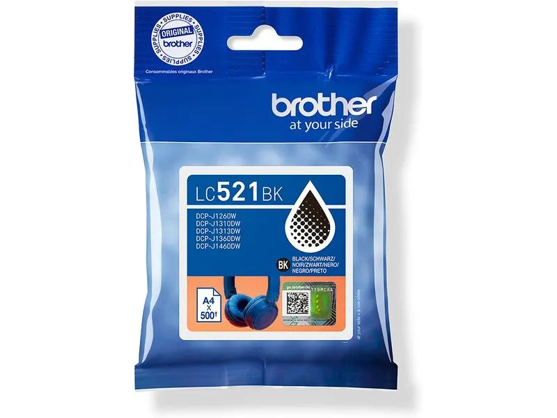 Brother LC-521BK Black