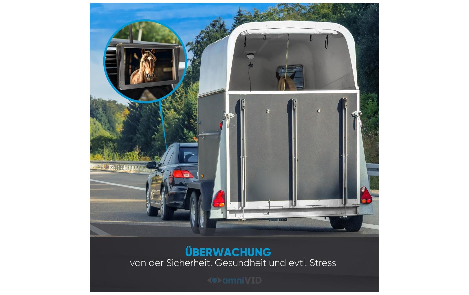 omniVID Equi-Cam mit Monitor 5 Zoll