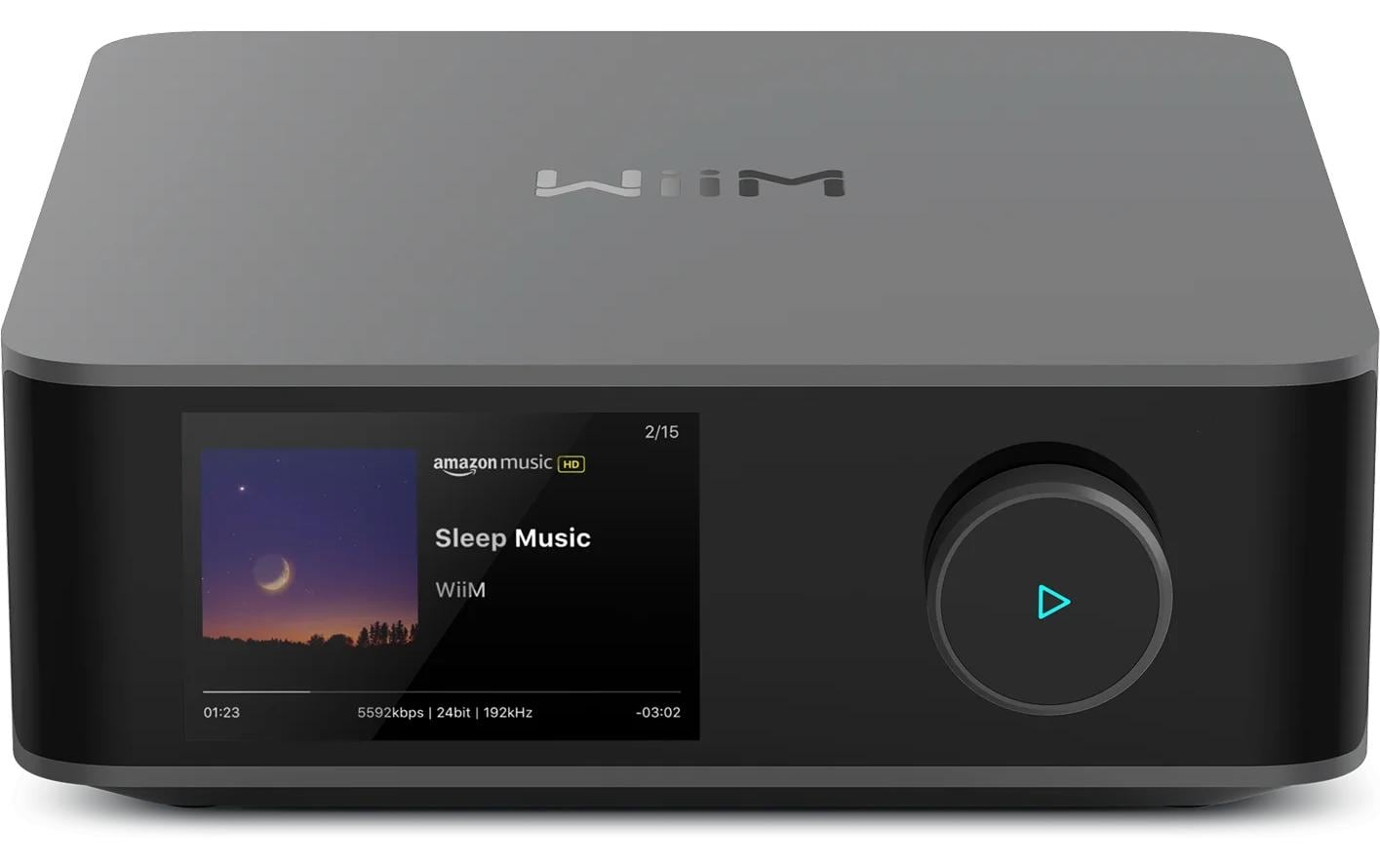 WiiM Netzwerk-Audioplayer Amp Ultra Grau