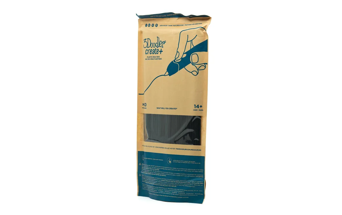 3Doodler 3D Pen Filament Create+ & Pro+ 250 Stück Schwarz
