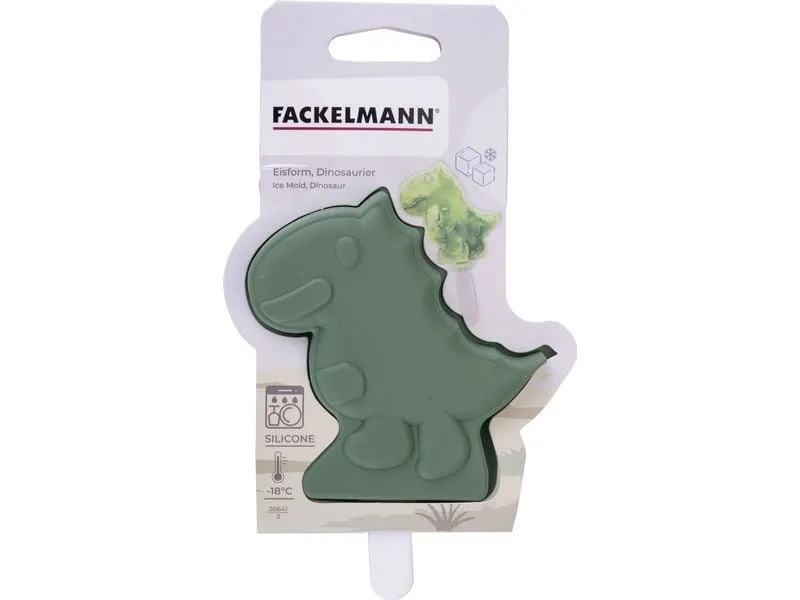 Fackelmann Eisform Dino, Silikon, Rauchgrün Fackelmann Eisform Dino, Silikon, Rauchgrün