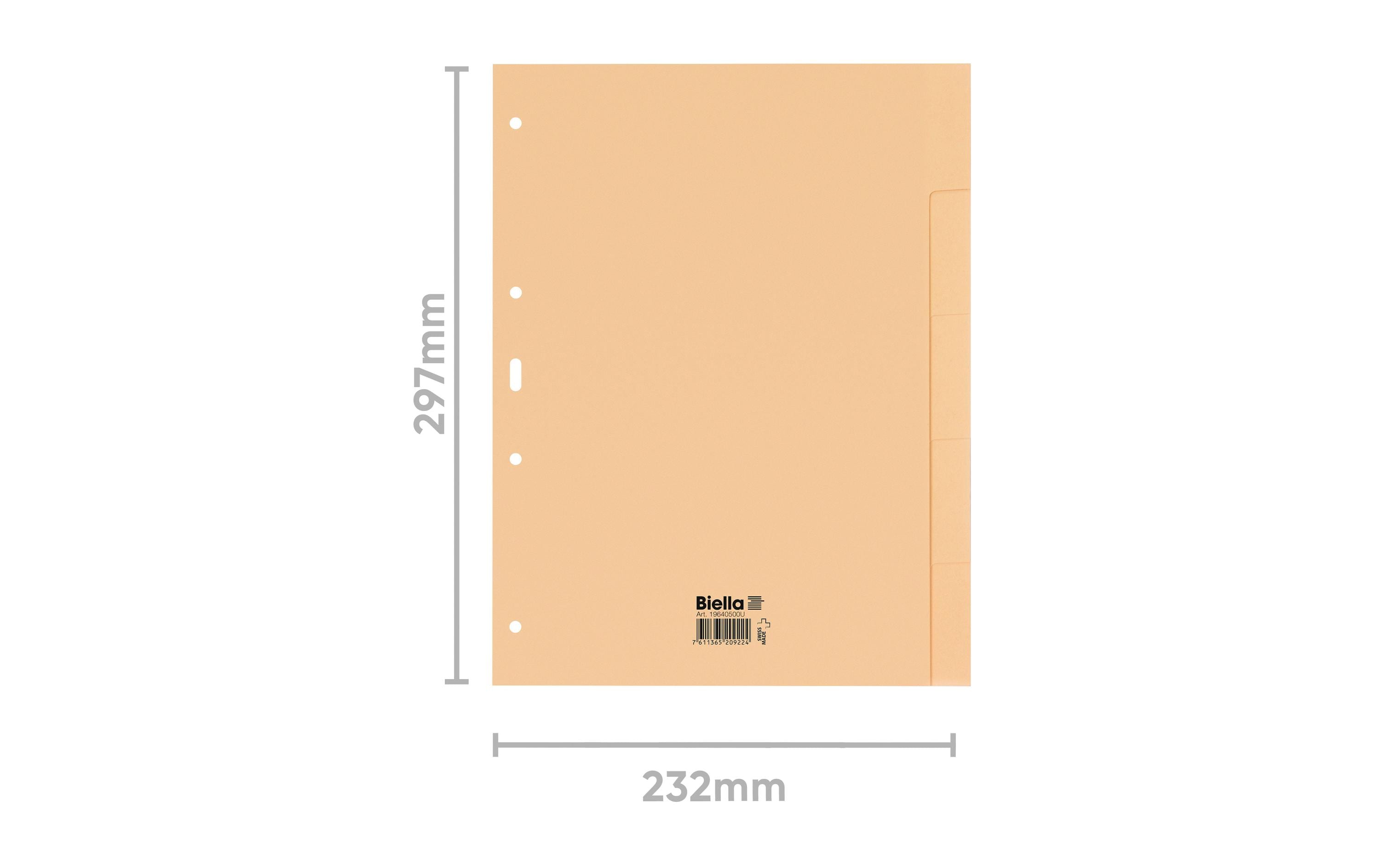 Biella Register A4, 1-5