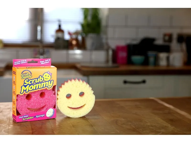 Scrub Daddy Scrub Mommy Original Putzschwamm 1 Stück, Pink Scrub Daddy Scrub Mommy Original Putzschwamm 1 Stück, Pink
