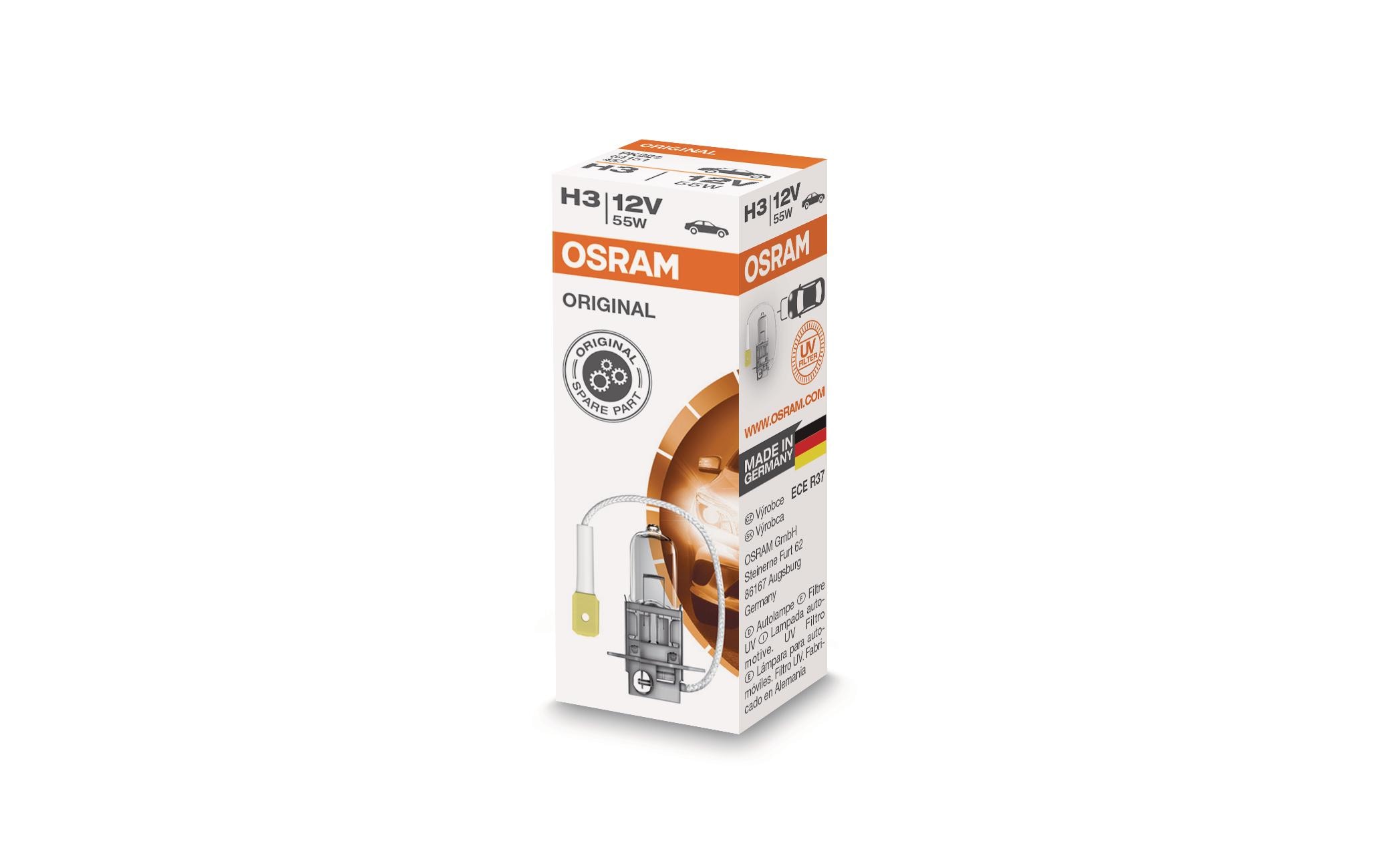 OSRAM H3 ORIGINAL LINE 12 V PKW OSRAM H3 ORIGINAL LINE 12 V PKW