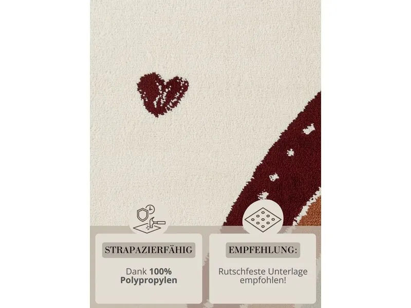 Hanse Home Dekoteppich Luvy 160 x 235 cm