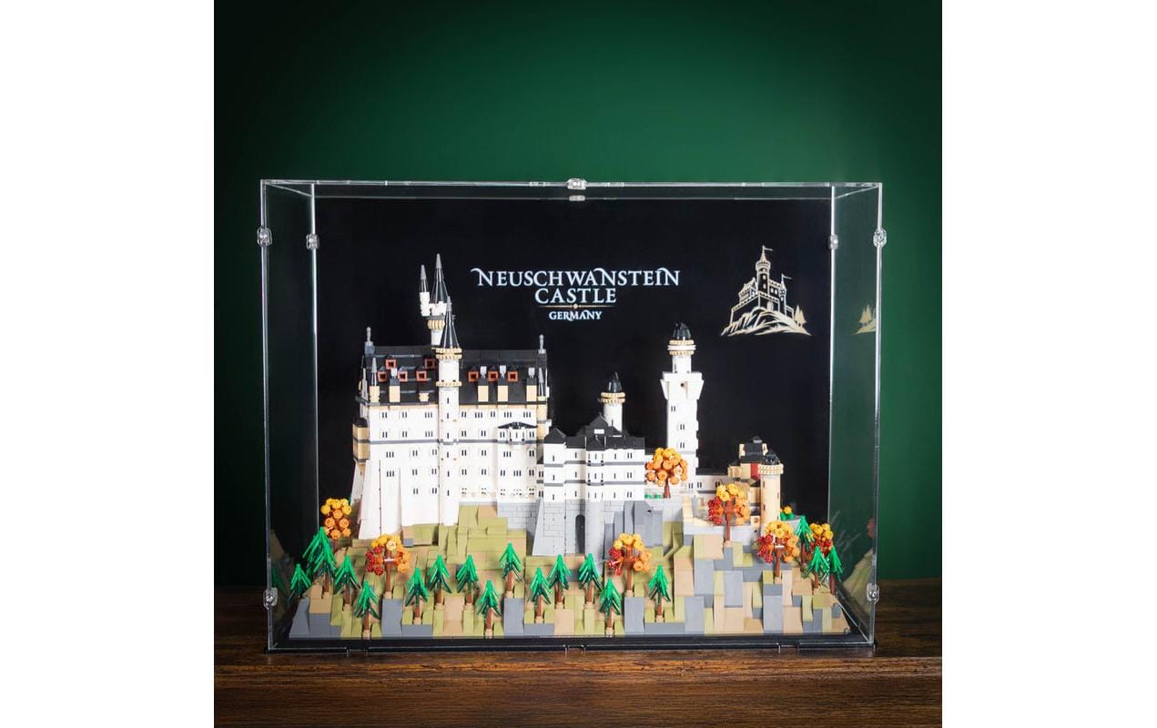 iDisplayit Acryl-Display für LEGO 21063 Schloss Neuschwanstein