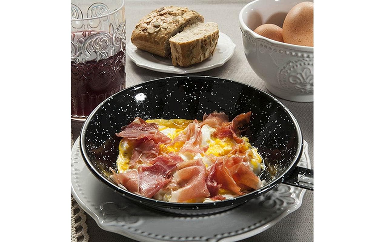 Garcima Grillpfanne mit Stiel, 4er-Set, Ø 14 cm