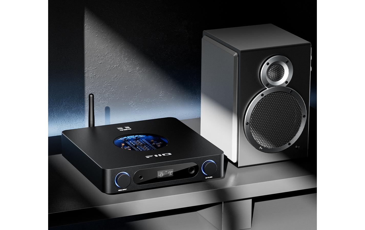 FiiO Kopfhörerverstärker & USB-DAC K13 R2R Schwarz