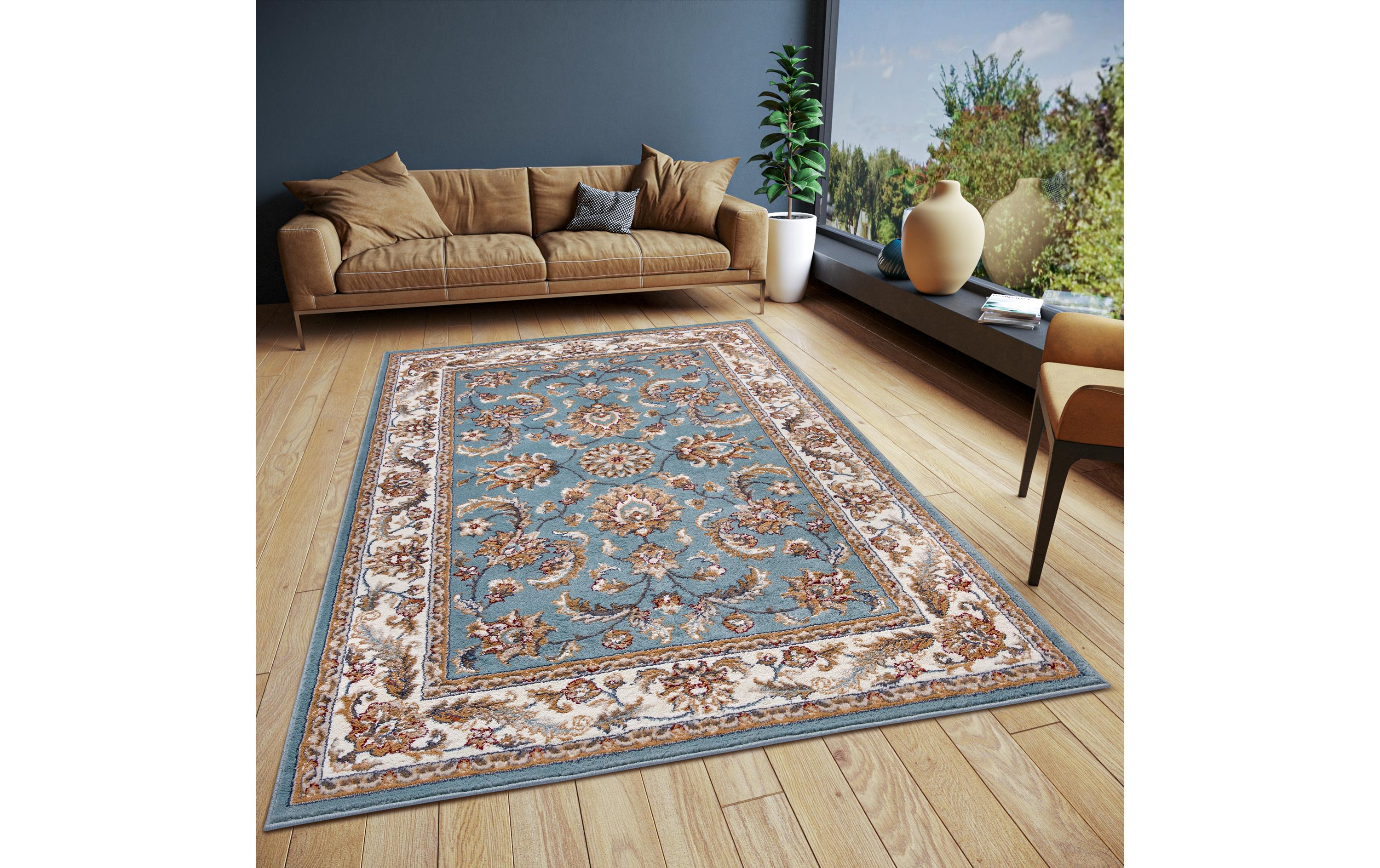 Hanse Home Teppich Reni 120 cm x 170 cm, Crème/Mint