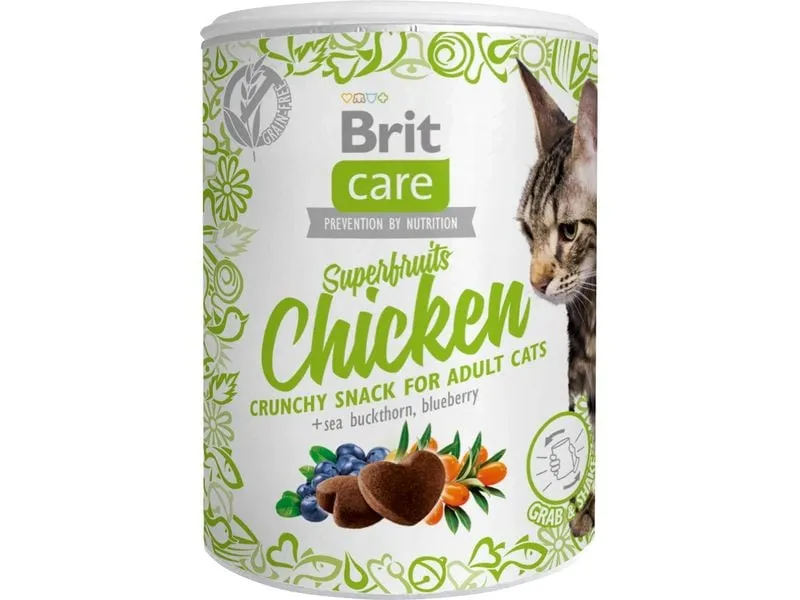 Brit Katzen-Snack Care Superfruits Chicken 100 g