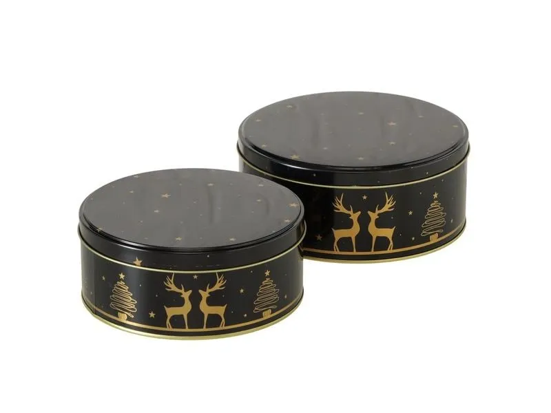 Boltze Guetzli-Dose Cervo 2-teiliges Set Boltze Guetzli-Dose Cervo 2-teiliges Set