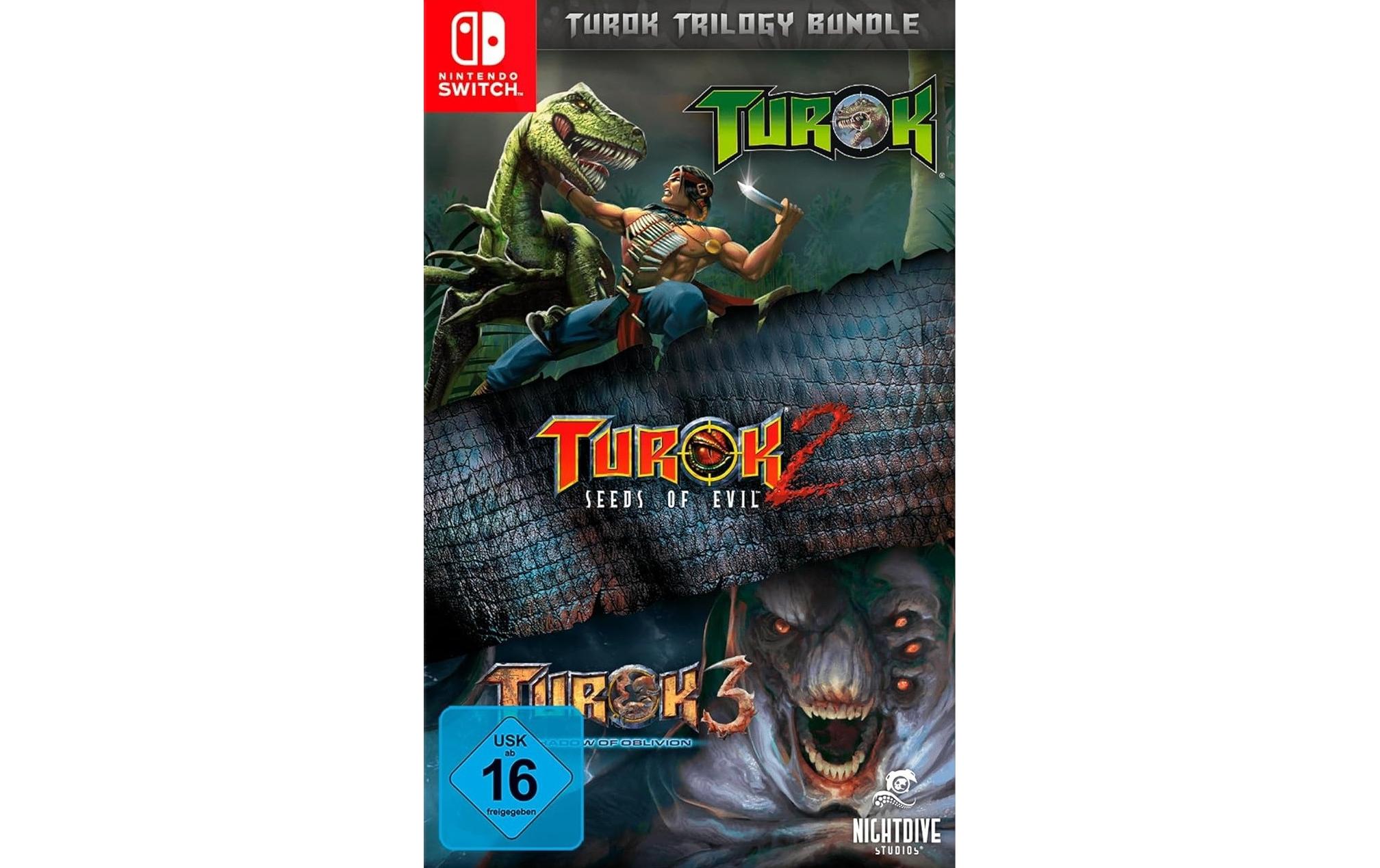 Atari Games Turok Trilogy Bundle [NSW] (D) (Box)
