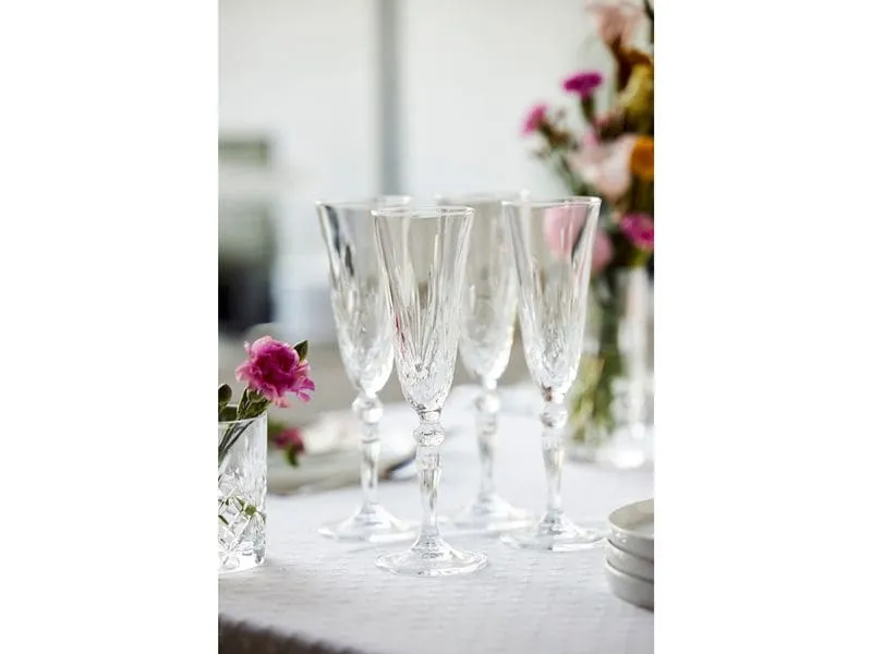 Lyngby Champagnerglas Melodia 4 Stück, 16 cl