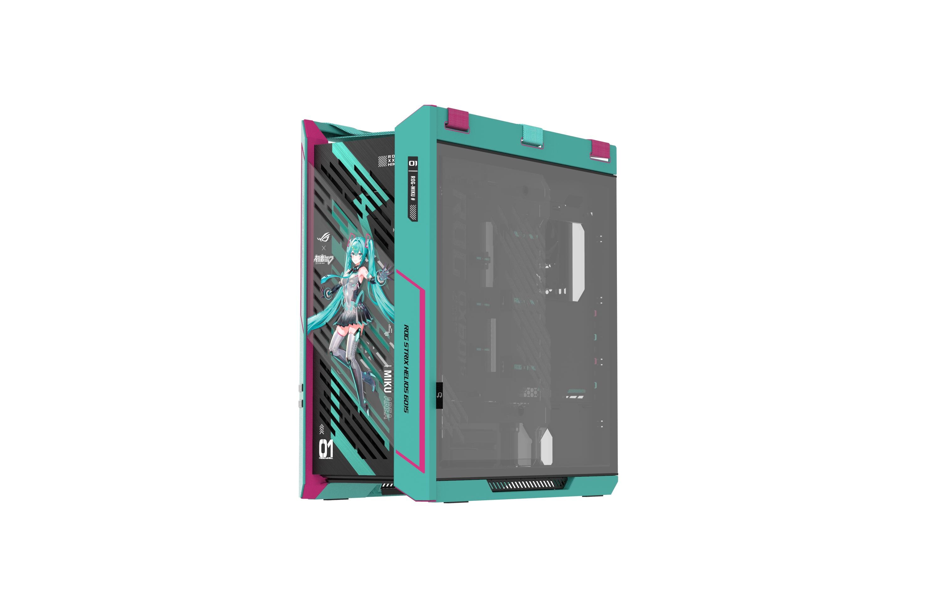 ASUS ROG PC-Gehäuse ROG Strix Helios II GX601S Hatsune Miku Edition