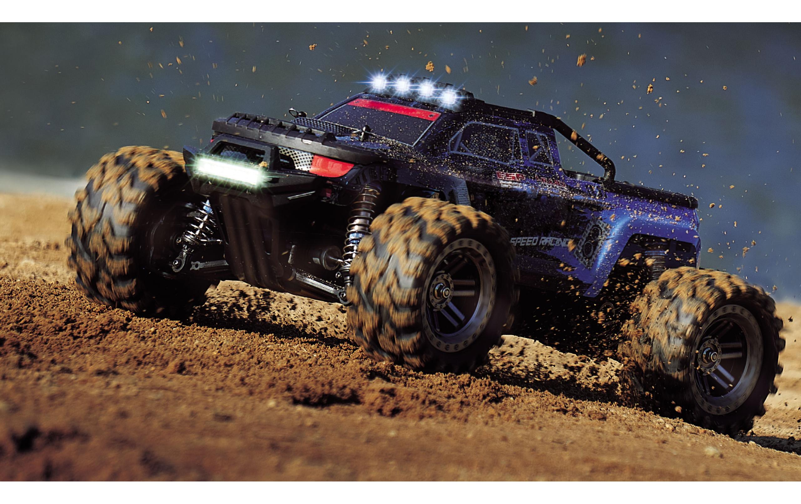 Amewi Monster Truck Daphoenodon 4WD, Blau RTR, 1:12 Amewi Monster Truck Daphoenodon 4WD, Blau RTR, 1:12