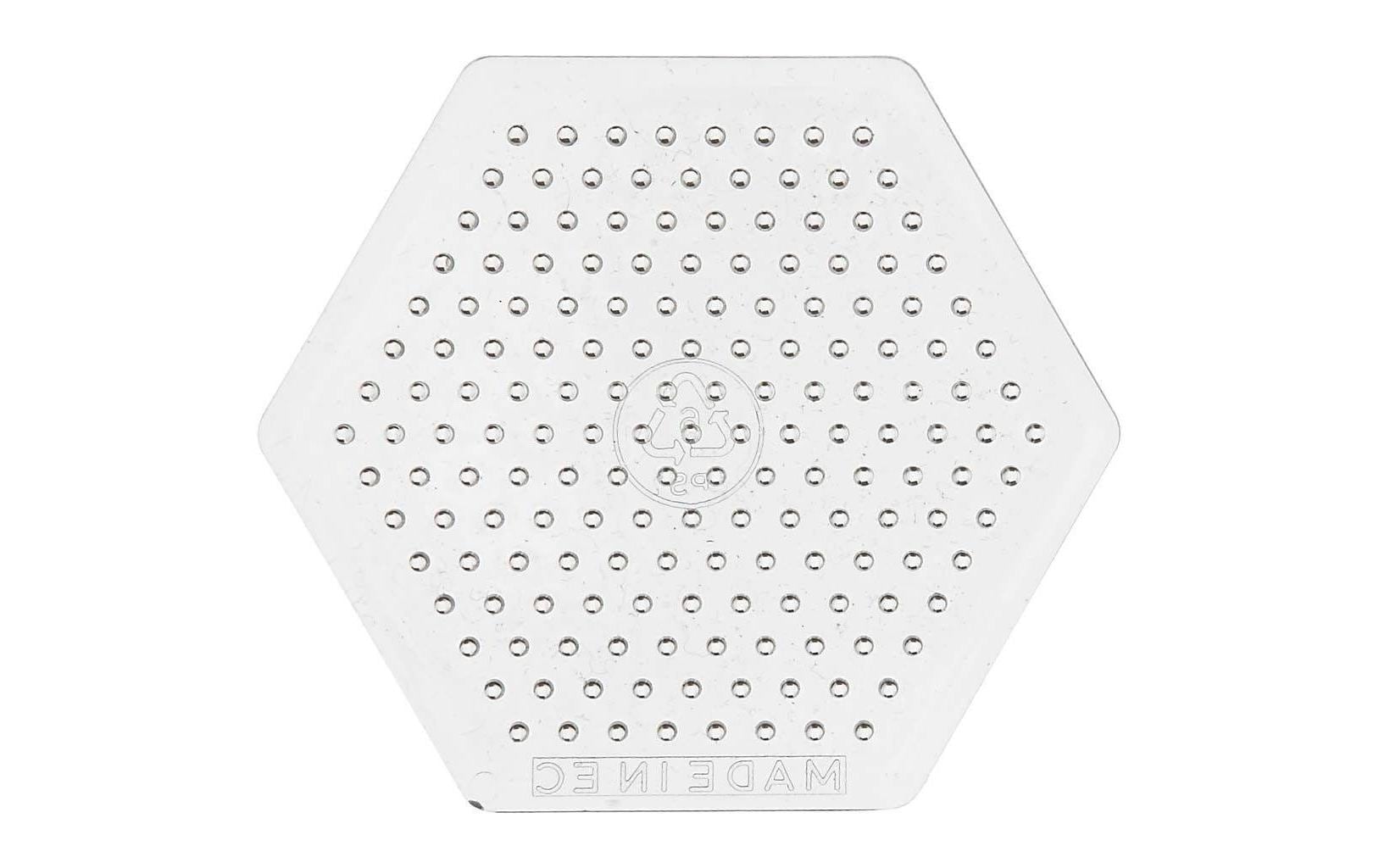 Creativ Company Bügelperlen Platten 7.5 cm Transparent