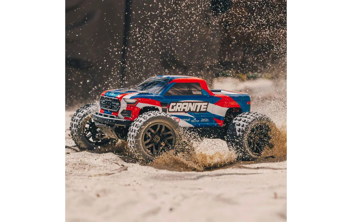 Arrma Monster Truck Granite Grom Mega 380 Blau, RTR, 1:18 Arrma Monster Truck Granite Grom Mega 380 Blau, RTR, 1:18