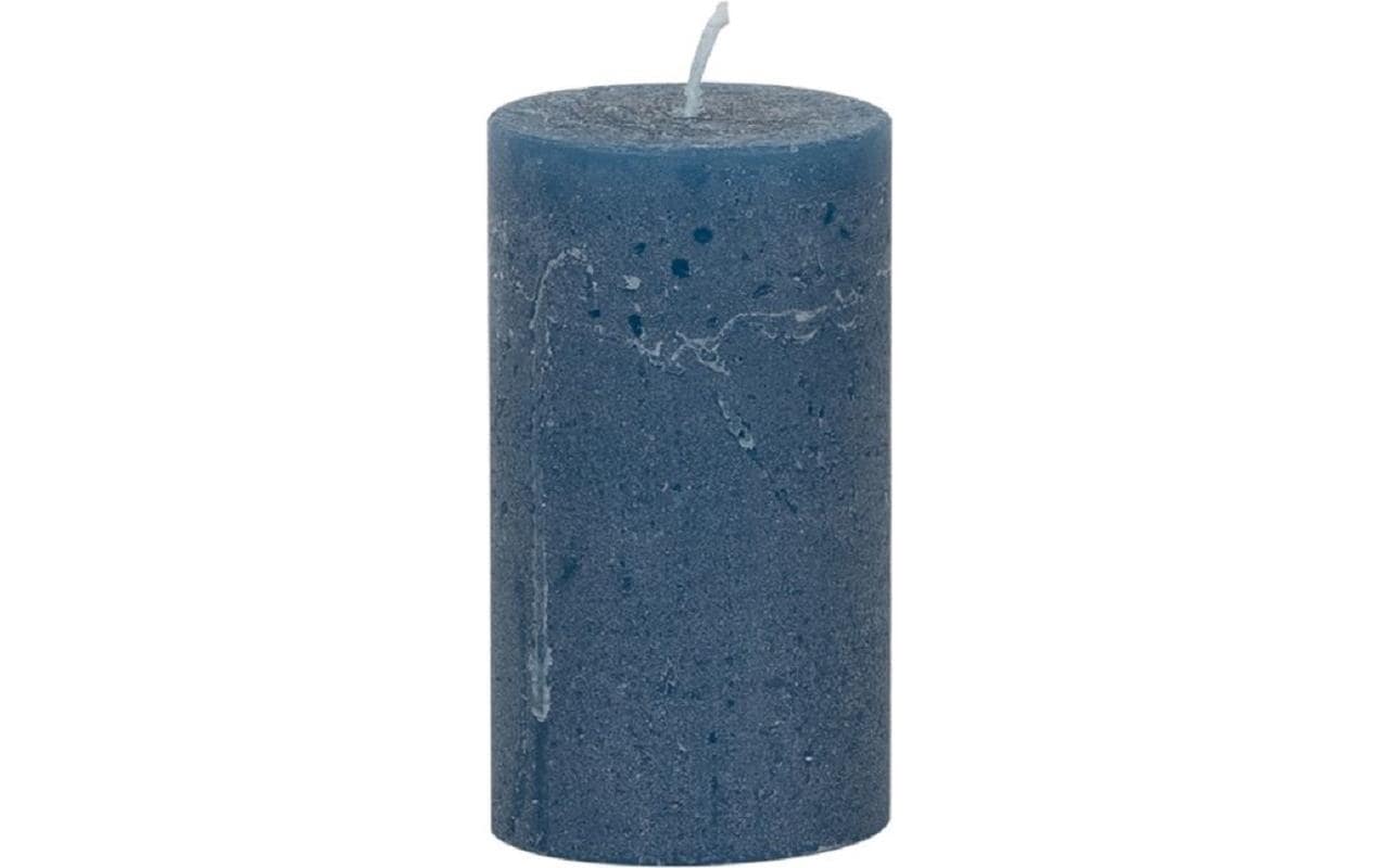 Weizenkorn Kerze Ice 9 cm x 5 cm, Nachtblau, 6 Stück