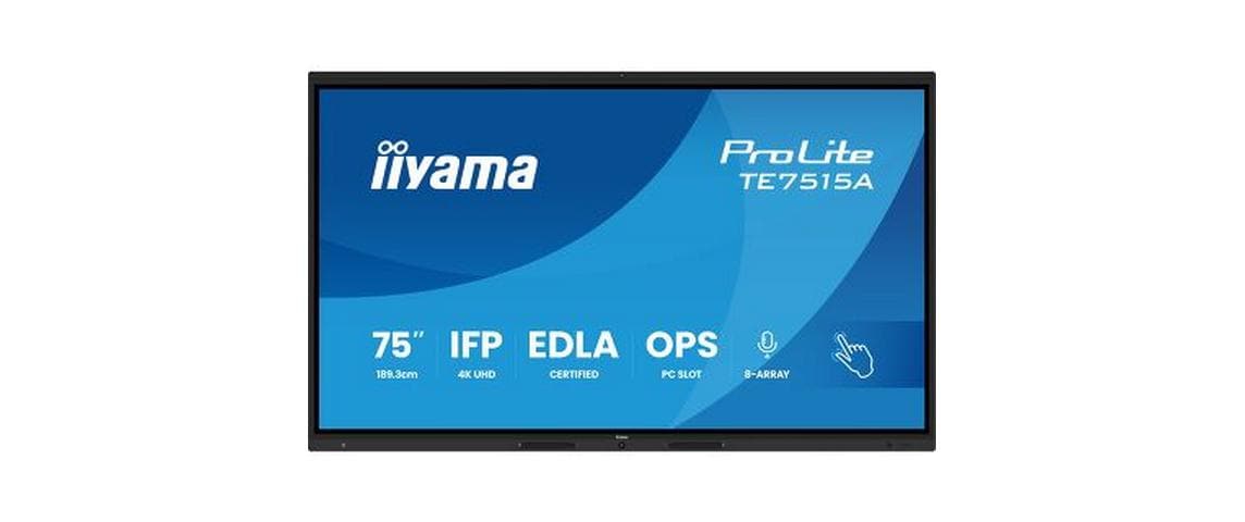 iiyama Touch Display ProLite TE7515A-B2AG Infrarot 75