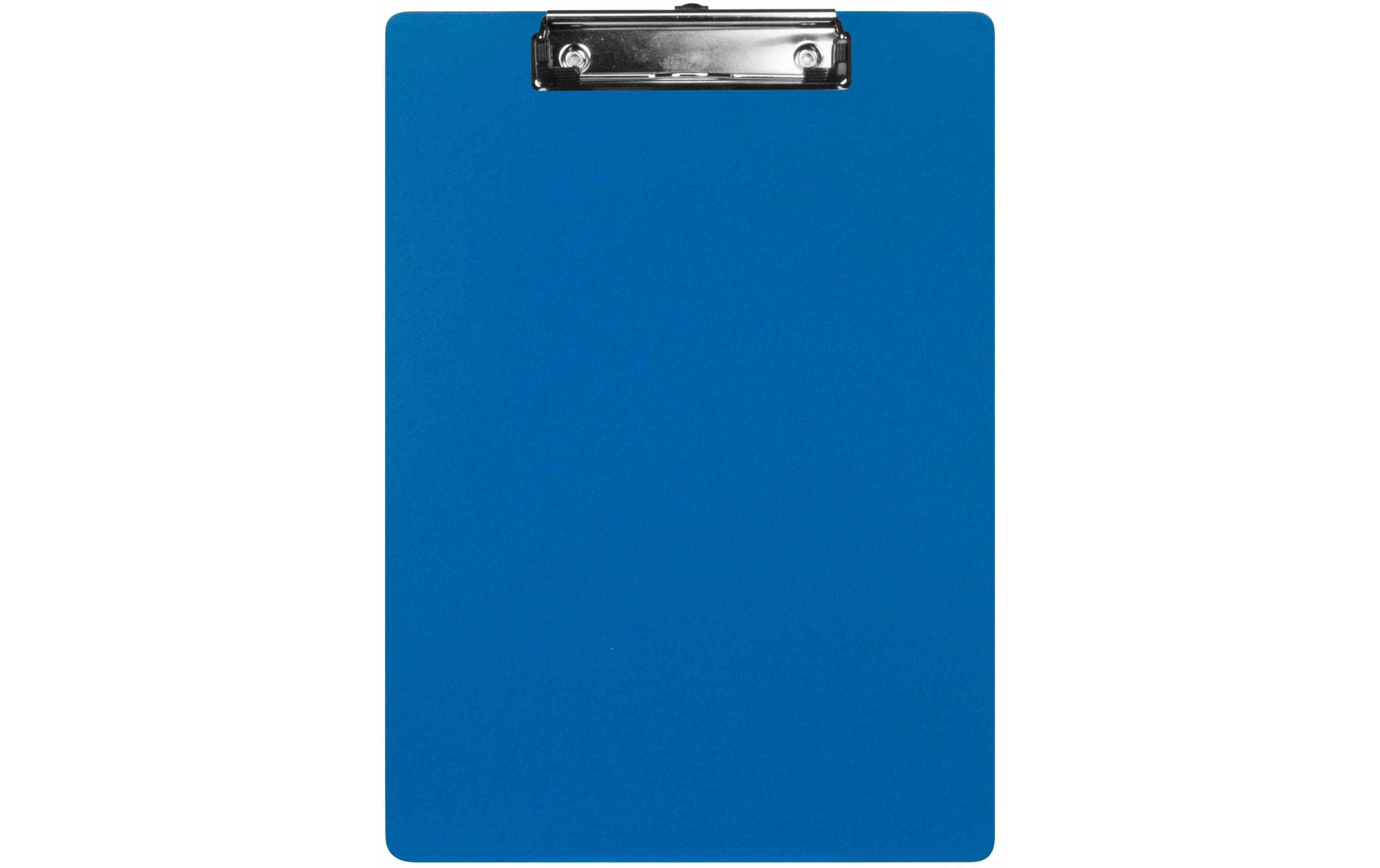 Biella Dokumentenhalter A4 Scripla Blau mit Klemm-Mechanik