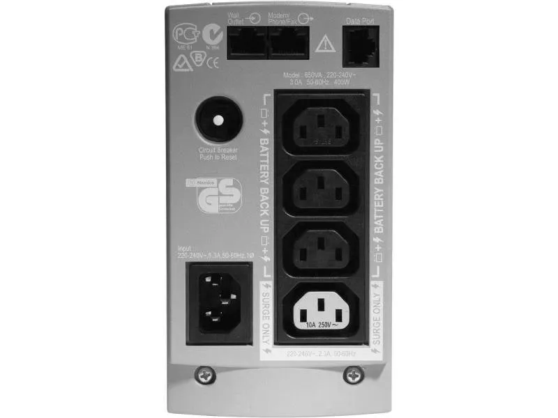APC USV BK500EI 500 VA / 300 W APC USV BK500EI 500 VA / 300 W