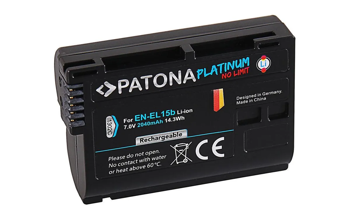 Patona Digitalkamera-Akku Platinum für Nikon EN-EL15b Patona Digitalkamera-Akku Platinum für Nikon EN-EL15b