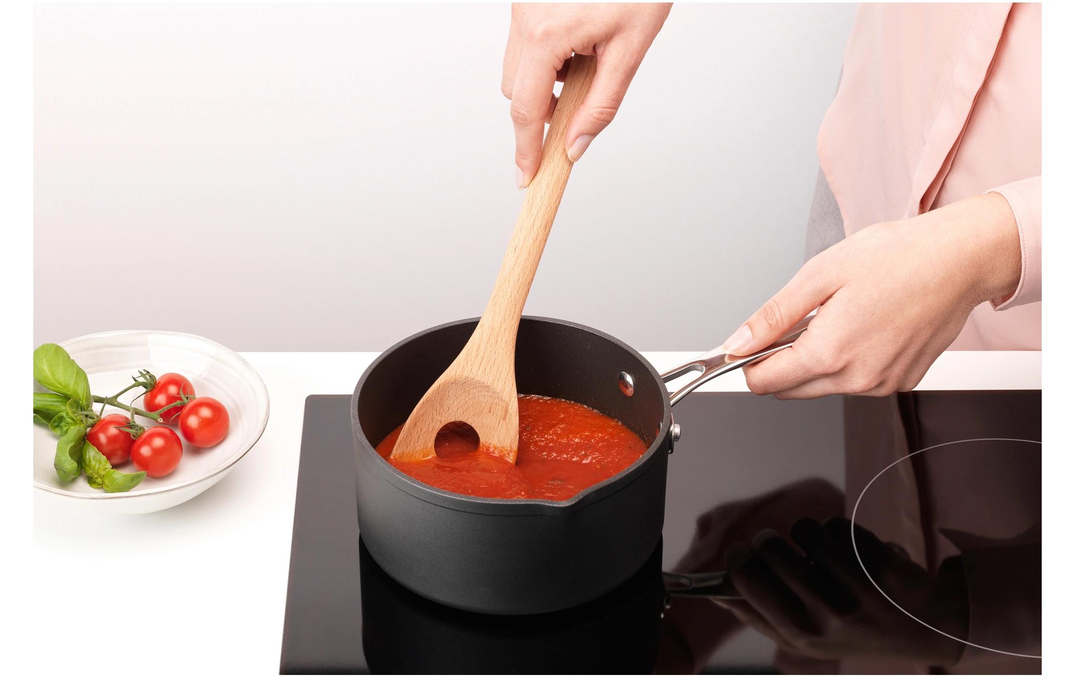 Brabantia Kochlöffel Profile spitz, Braun