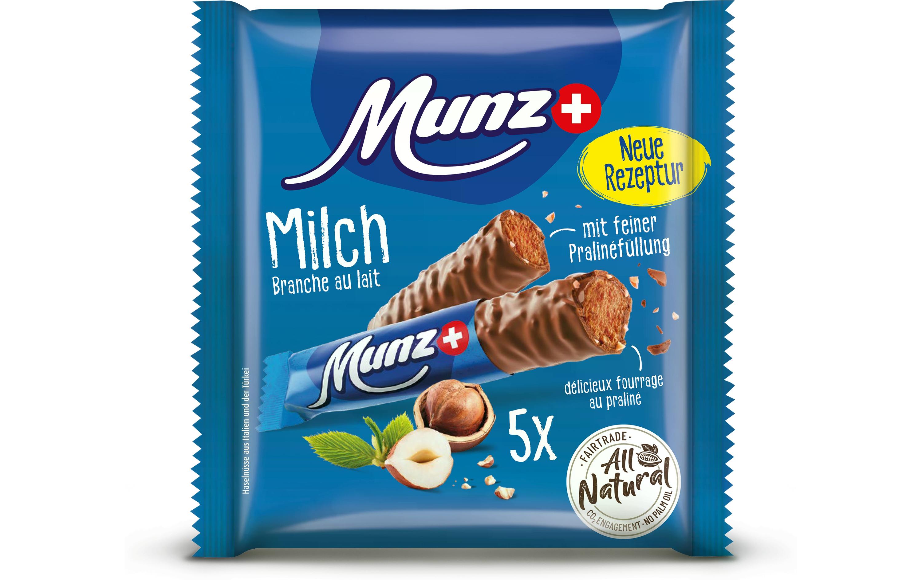 Munz Schokolade Prügeli Milch 5 x 23 g