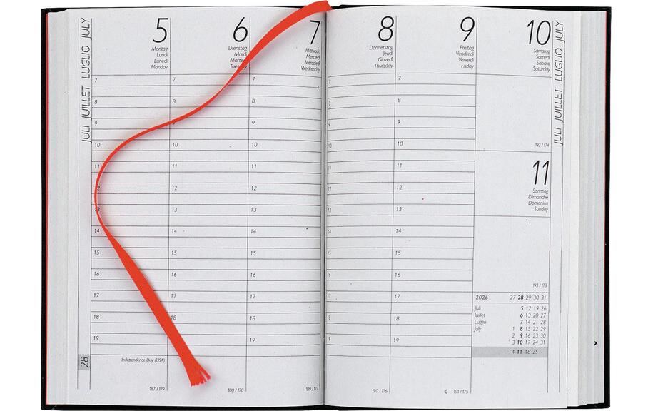 Biella Geschäftsagenda Longatti 10.4 x 14.8 cm