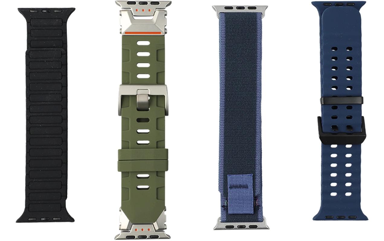 4smarts Watchband 4er Set Alpha für Apple Watches (42 - 49 mm) 4smarts Watchband 4er Set Alpha für Apple Watches (42 - 49 mm)