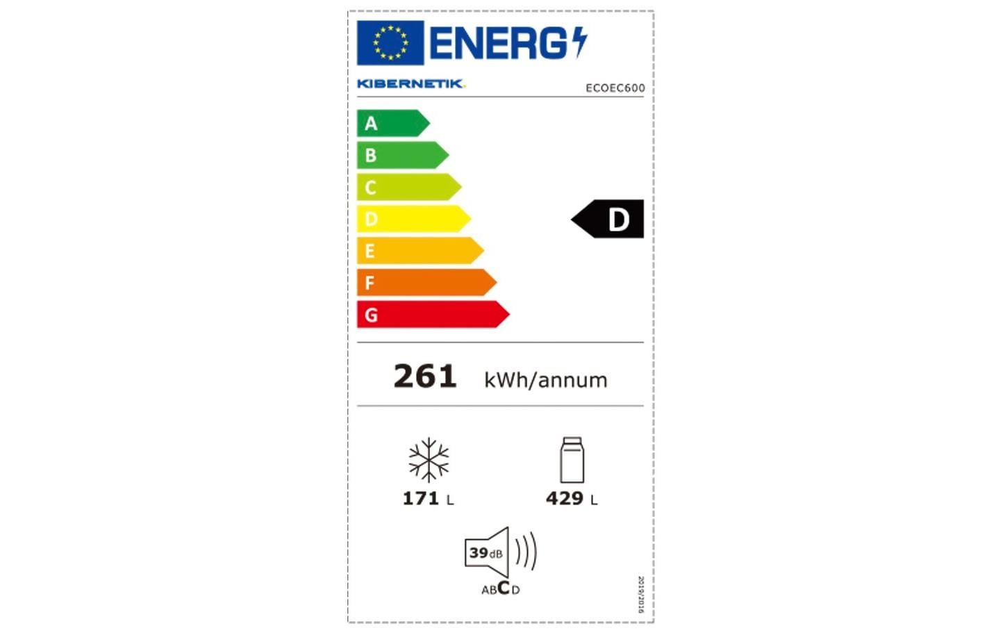 Kibernetik Foodcenter ECOEC600 Anthrazit