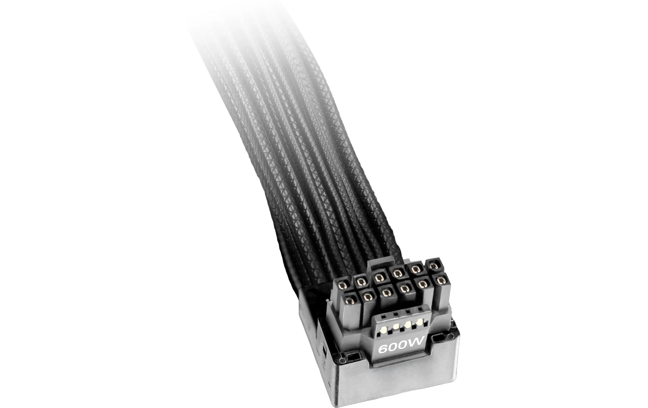 be quiet! 12V-2X6 / 12VHPWR 90° Reversed Cable PCI-E 70 cm be quiet! 12V-2X6 / 12VHPWR 90° Reversed Cable PCI-E 70 cm