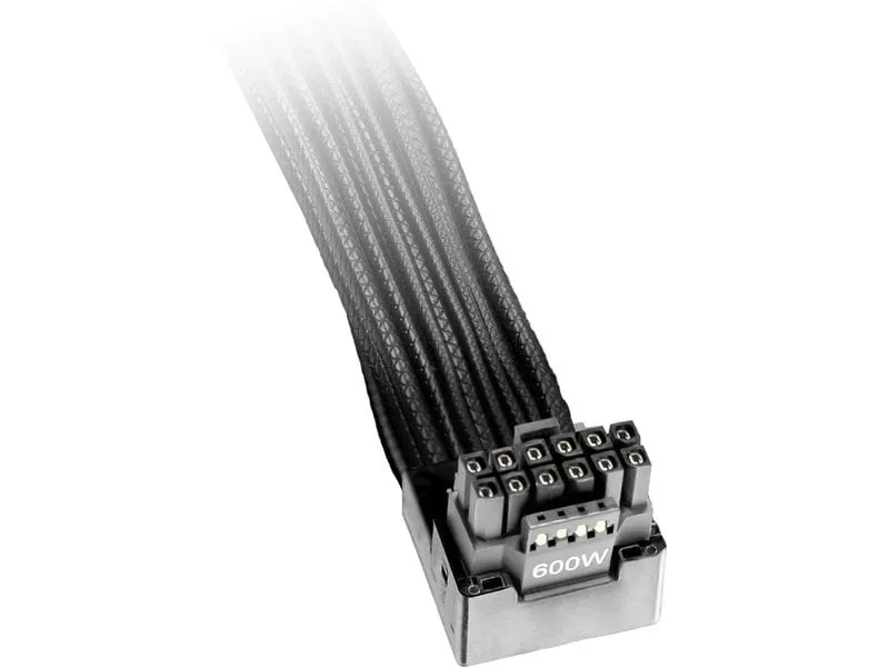 be quiet! 12V-2X6 / 12VHPWR 90° Reversed Cable PCI-E 70 cm be quiet! 12V-2X6 / 12VHPWR 90° Reversed Cable PCI-E 70 cm