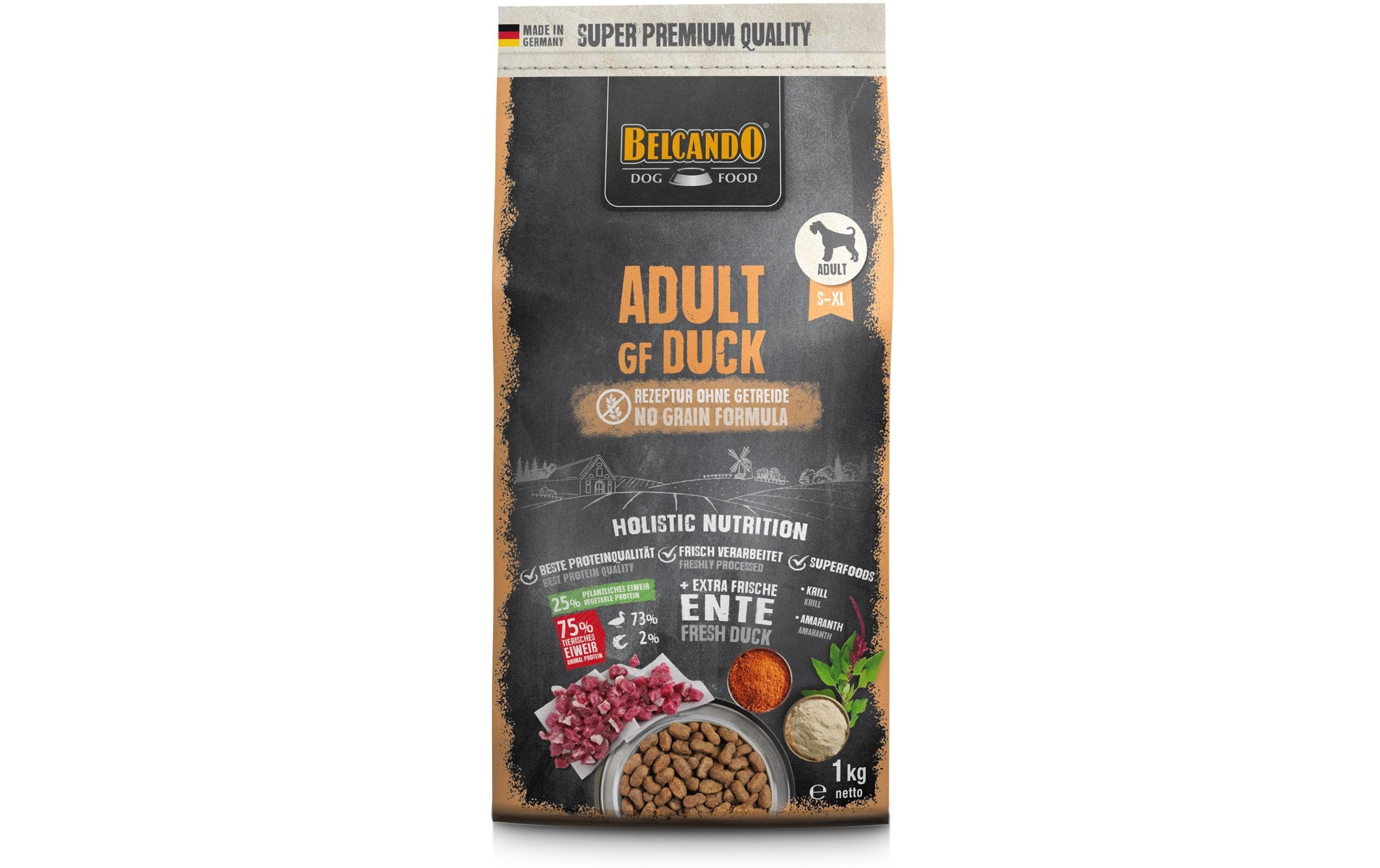 Belcando Trockenfutter Getreidefrei Ente 1 kg