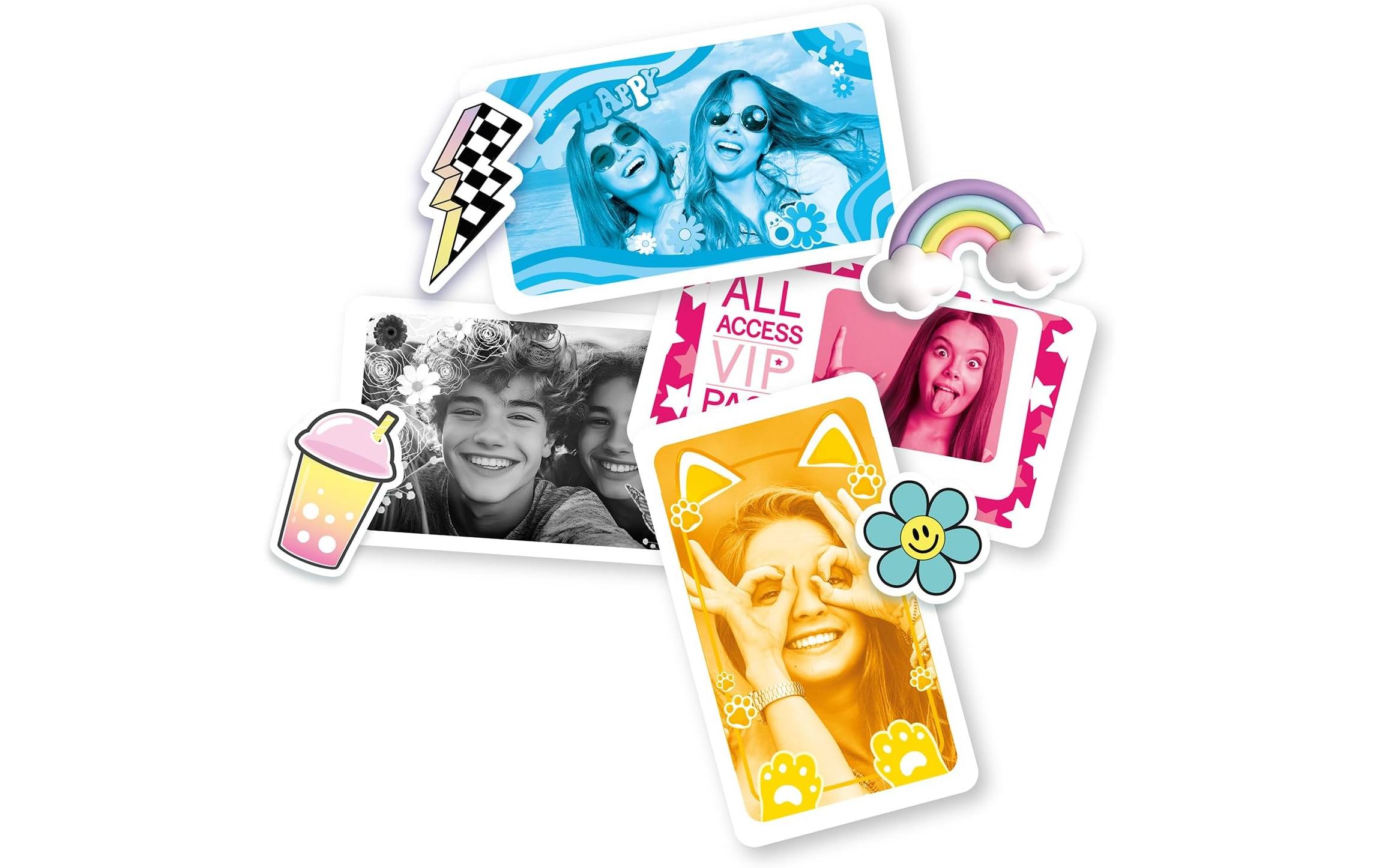 Canal Toys Instant Camera 2.0 with color paper Türkis/Weiss