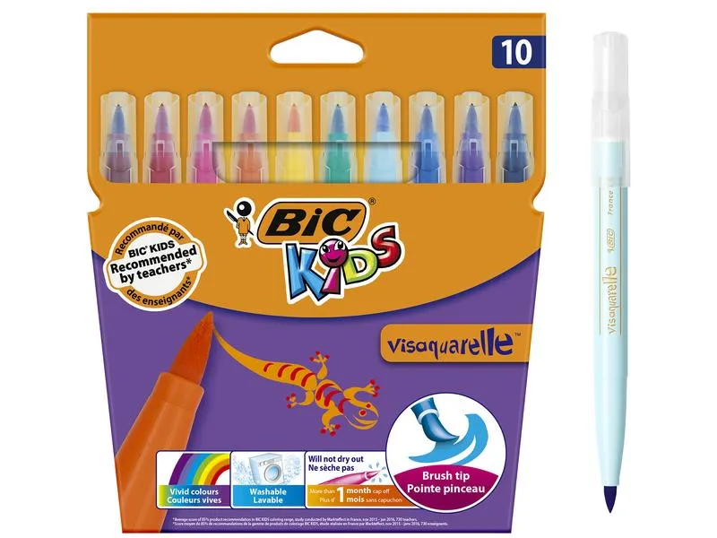 BIC Filzstift Visaquarelle Mehrfarbig BIC Filzstift Visaquarelle Mehrfarbig
