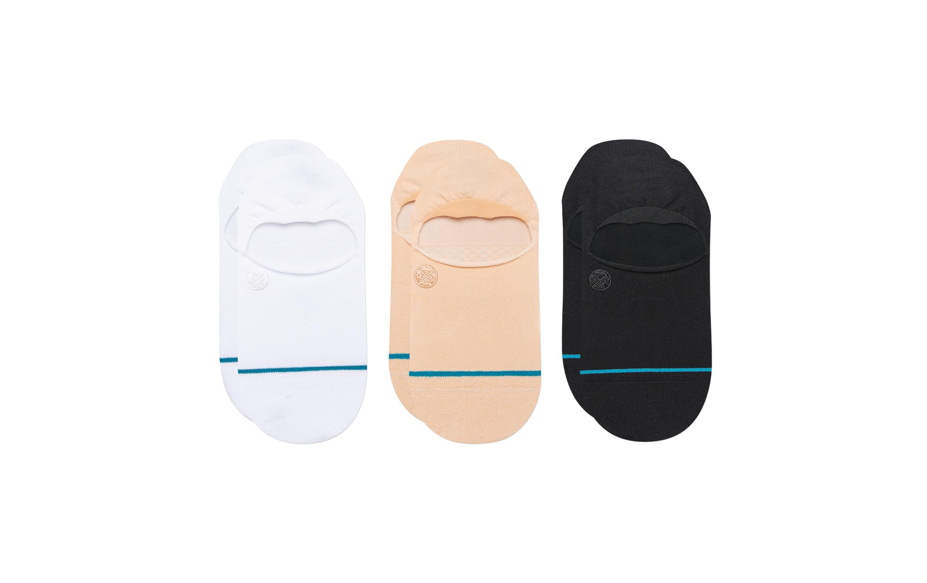 STANCE Socken Icon No Show Oatmeal 3er-Pack