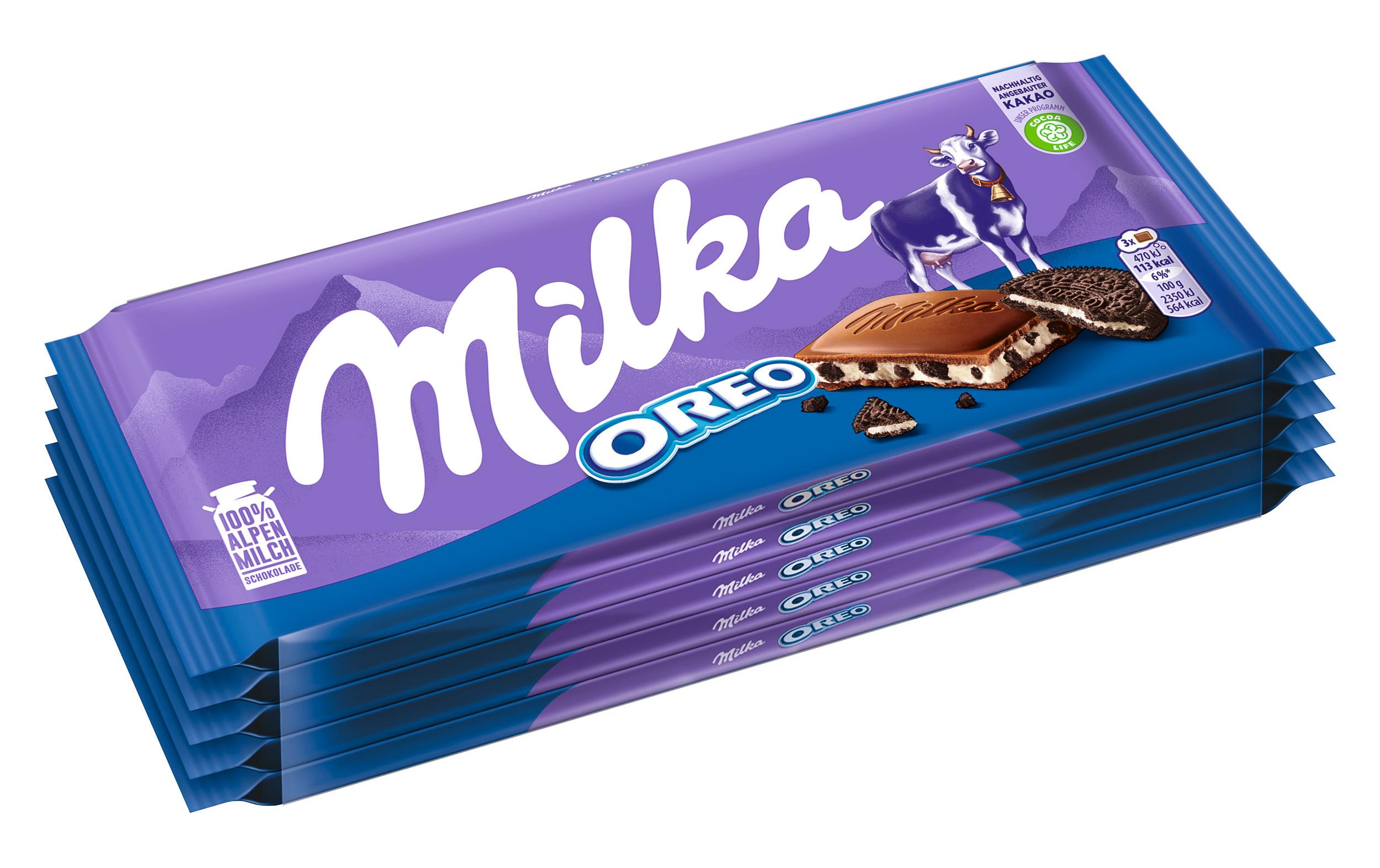 Milka Tafelschokolade Oreo 5 x 100 g