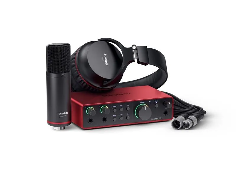 Focusrite Recording-Set Scarlett 2i2 Studio – 4th Generation Focusrite Recording-Set Scarlett 2i2 Studio – 4th Generation