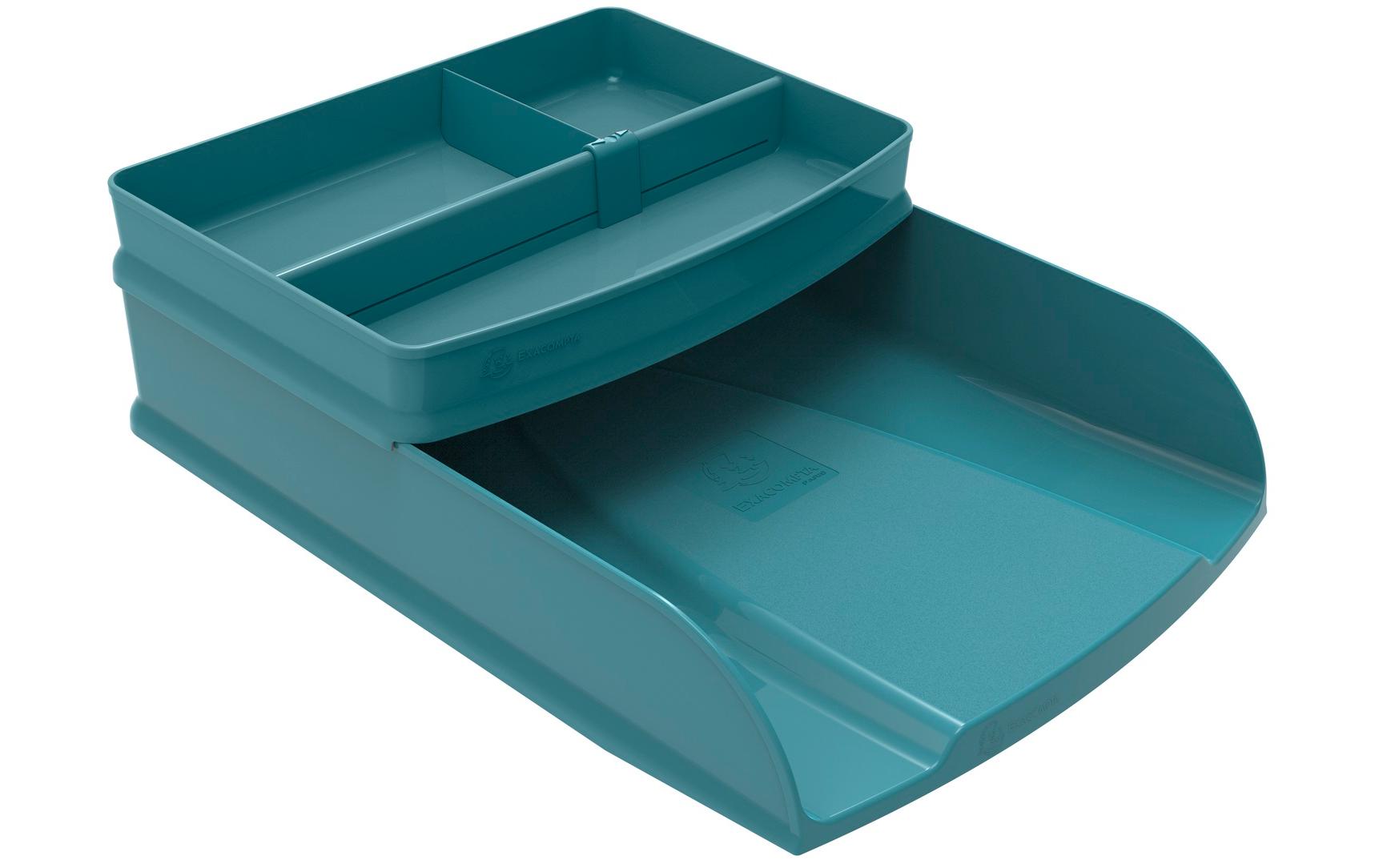 Exacompta Postkorb COMBO Top Skandi Pazifikblau