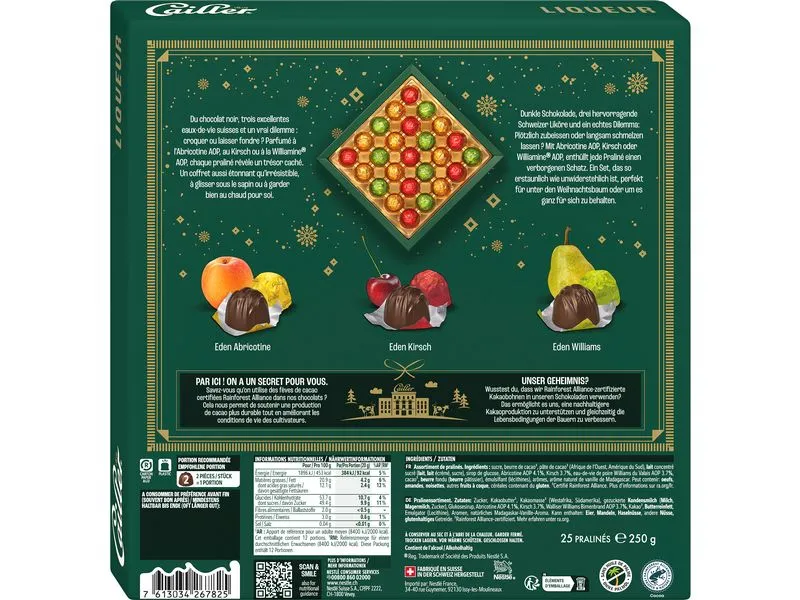 Cailler Ambassador Spirit XMAS 250 g
