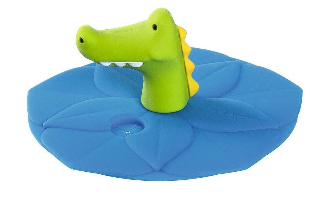 Leonardo Glasabdeckung Bambini Krokodil Blau/Grün