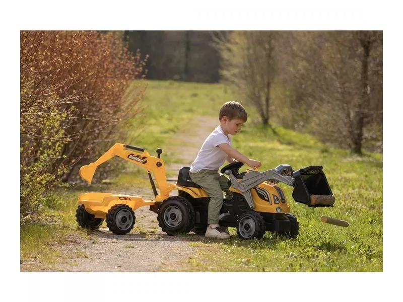 Smoby Traktor Builder Max mit Anhänger Smoby Traktor Builder Max mit Anhänger