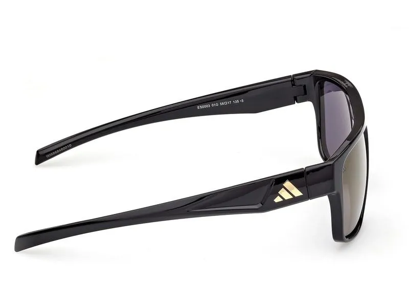 adidas ES0003 Sport Sonnenbrille Shiny Black adidas ES0003 Sport Sonnenbrille Shiny Black